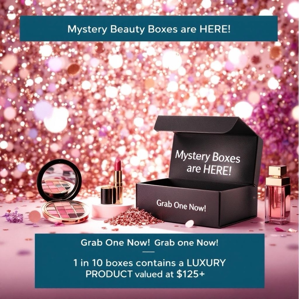 Custom Mystery Beauty Box - Large Mixed - HIGH END